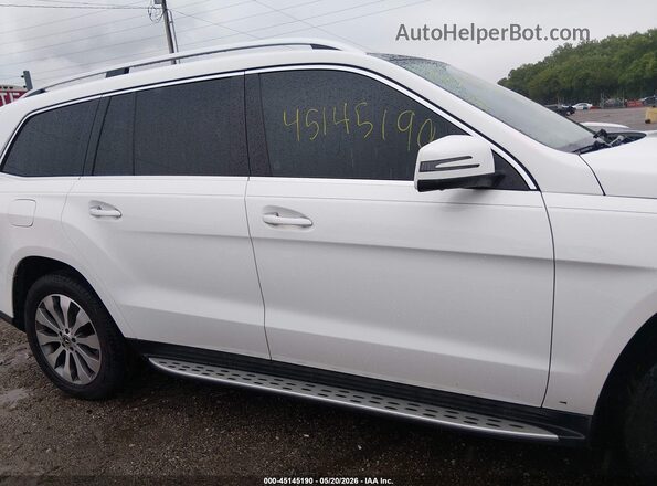 4JGDF6EE0KB238456 2019 MERCEDES-BENZ GLS 450 White Widok wnętrza 360 stopni