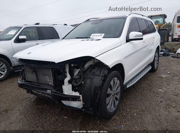 4JGDF6EE0KB238456 2019 MERCEDES-BENZ GLS 450 White Przód lewy