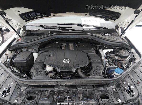 4JGDF6EE0KB238456 2019 MERCEDES-BENZ GLS 450 White Widok z tyłu