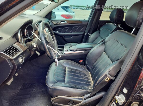 4JGDF6EE1GA620427 2016 MERCEDES-BENZ GL-CLASS Black Widok wnętrza z przodu