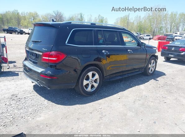 4JGDF6EE1HA948738 2017 MERCEDES-BENZ GLS 450 Черный Задняя правая четверть