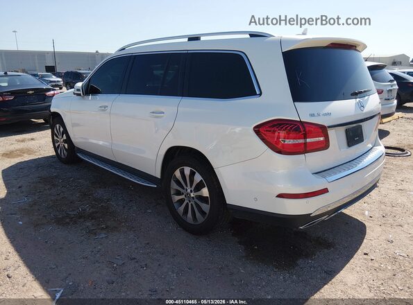 4JGDF6EE1KB191406 2019 MERCEDES-BENZ GLS 450 White უკანა მარცხენა
