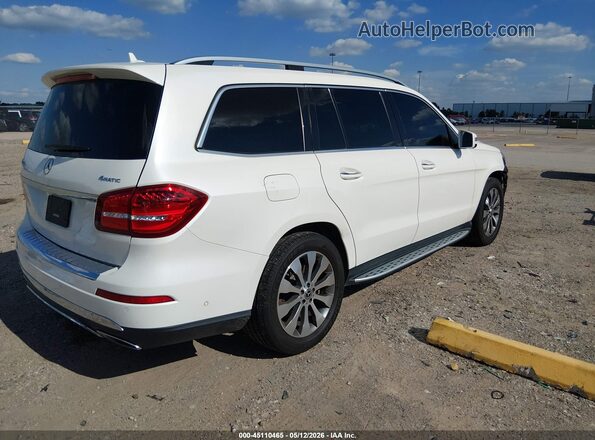 4JGDF6EE1KB191406 2019 MERCEDES-BENZ GLS 450 White უკანა მარჯვენა