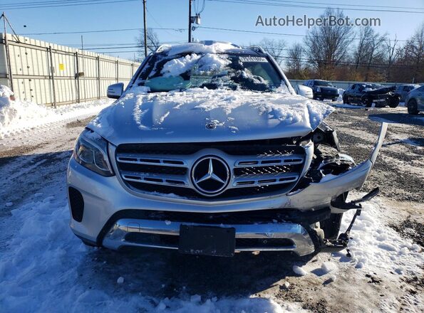 4JGDF6EE1KB237025 2019 MERCEDES-BENZ GLS Серебряный Вид спереди