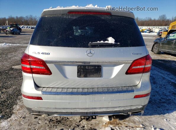 4JGDF6EE1KB237025 2019 MERCEDES-BENZ GLS Серебряный Вид сзади