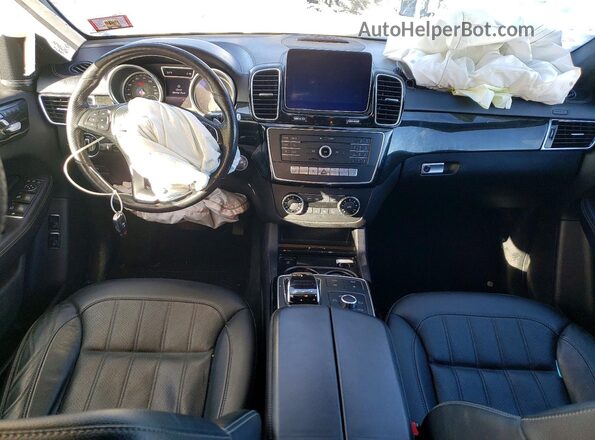 4JGDF6EE1KB237025 2019 MERCEDES-BENZ GLS Серебряный Вид панели приборов