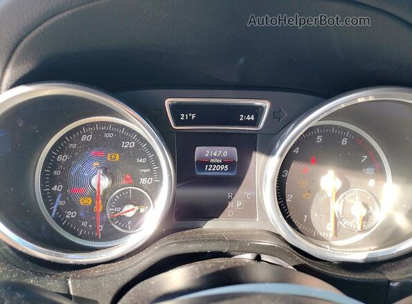 4JGDF6EE1KB237025 2019 MERCEDES-BENZ GLS Серебряный Вид щитка приборов