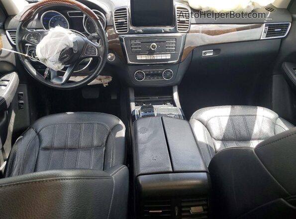 4JGDF6EE2HA751979 2017 MERCEDES-BENZ GLS Charcoal Vista del salpicadero