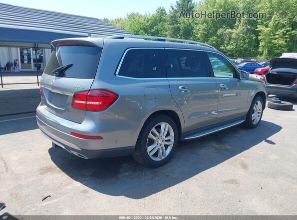 4JGDF6EE3HA740232 2017 MERCEDES-BENZ GLS 450 Серебряный Задняя правая четверть