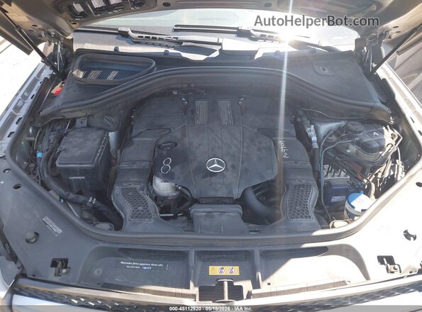 4JGDF6EE3HA740232 2017 MERCEDES-BENZ GLS 450 Серебряный Вид сзади