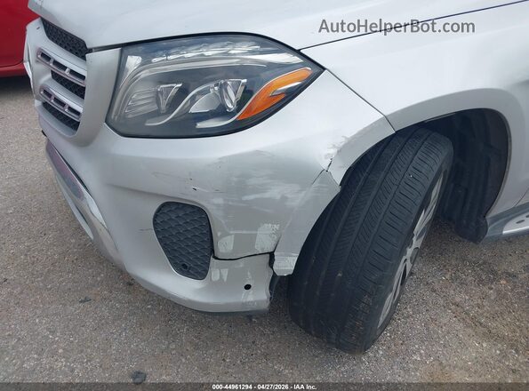 4JGDF6EE3HA787941 2017 MERCEDES-BENZ GLS 450 Silver Vista frontal