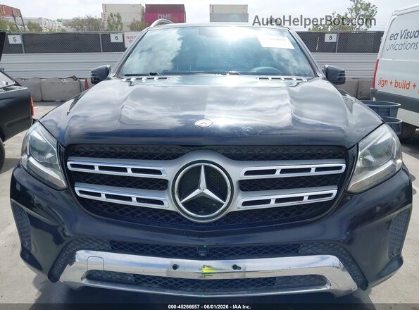 4JGDF6EE3HA864565 2017 MERCEDES-BENZ GLS 450 Black Vista del cuadro de instrumentos