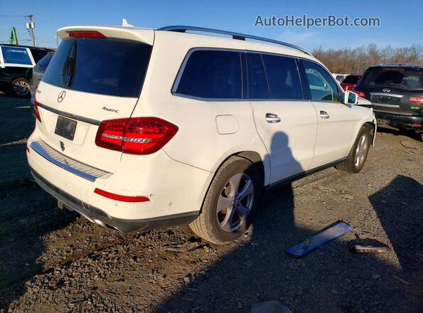 4JGDF6EE3HA875405 2017 MERCEDES-BENZ GLS White Tył prawy