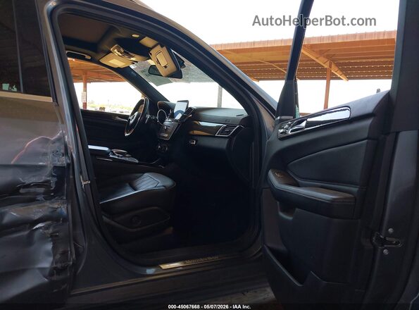 4JGDF6EE3HA931097 2017 MERCEDES-BENZ GLS 450 Серый Вид салона спереди