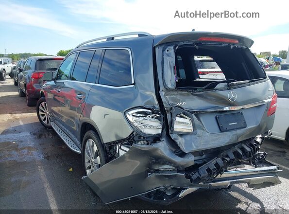 4JGDF6EE3HA981627 2017 MERCEDES-BENZ GLS 450 Gray Trasero izquierdo
