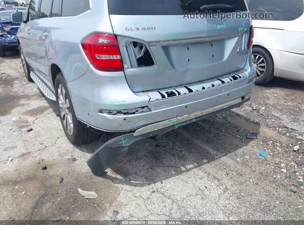 4JGDF6EE3JB037701 2018 MERCEDES-BENZ GLS 450 Blue Front view