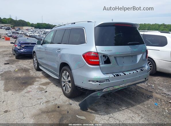 4JGDF6EE3JB037701 2018 MERCEDES-BENZ GLS 450 Blue Rear left
