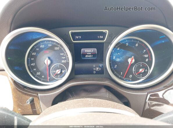 4JGDF6EE3JB037701 2018 MERCEDES-BENZ GLS 450 Blue Rear seats view