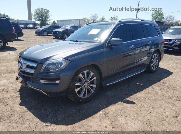 4JGDF6EE4GA711594 2016 MERCEDES-BENZ GL 450 Серый Передняя левая четверть