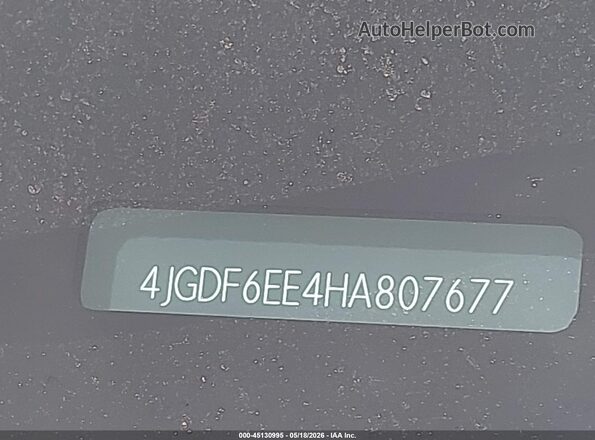 4JGDF6EE4HA807677 2017 MERCEDES-BENZ GLS 450 Silver 