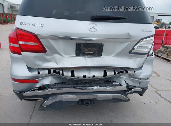 4JGDF6EE4HA807677 2017 MERCEDES-BENZ GLS 450 Silver Vista frontal