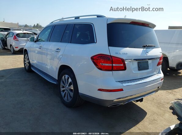 4JGDF6EE4HA873307 2017 MERCEDES-BENZ GLS 450 White Trasero izquierdo