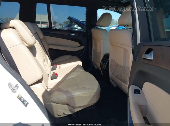 4JGDF6EE4HA873307 2017 MERCEDES-BENZ GLS 450 White Vista de la etiqueta del VIN
