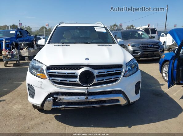 4JGDF6EE4HA873307 2017 MERCEDES-BENZ GLS 450 White Vista del cuadro de instrumentos