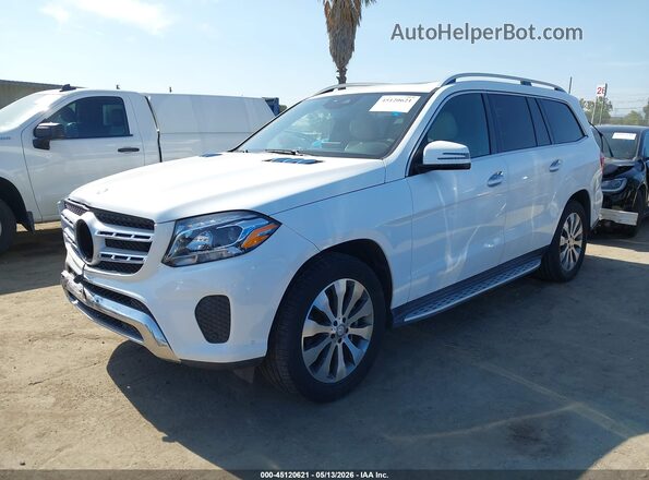 4JGDF6EE4HA873307 2017 MERCEDES-BENZ GLS 450 White Vista tres cuartos delantera izquierda