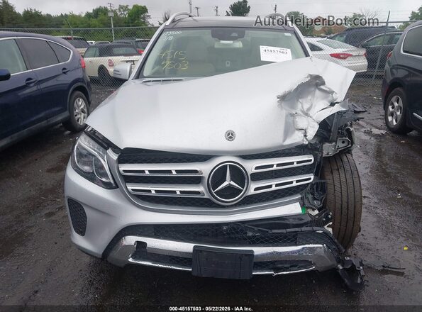 4JGDF6EE4KB219019 2019 MERCEDES-BENZ GLS 450 Серебряный Вид задней части салона