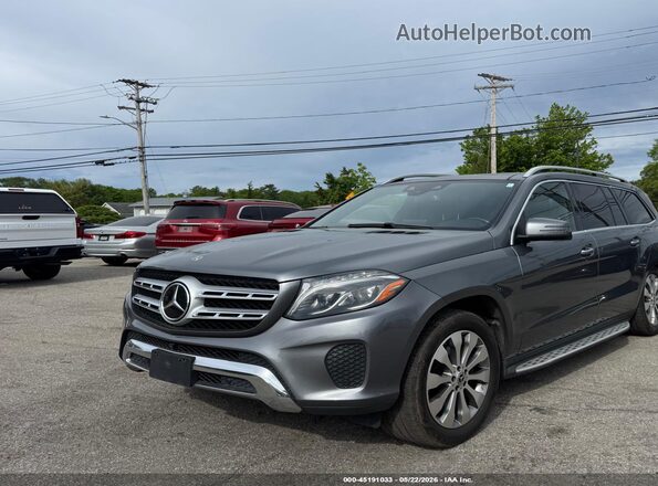 4JGDF6EE4KB231672 2019 MERCEDES-BENZ GLS 450 Gray Przód lewy