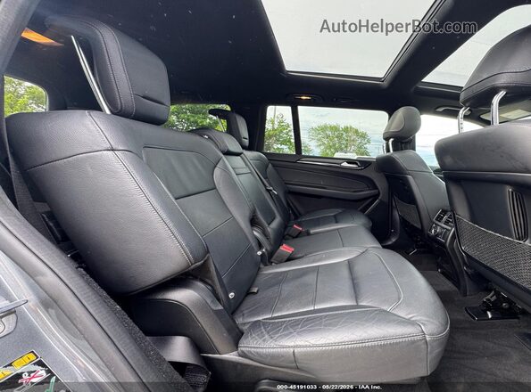 4JGDF6EE4KB231672 2019 MERCEDES-BENZ GLS 450 Gray Widok z przodu