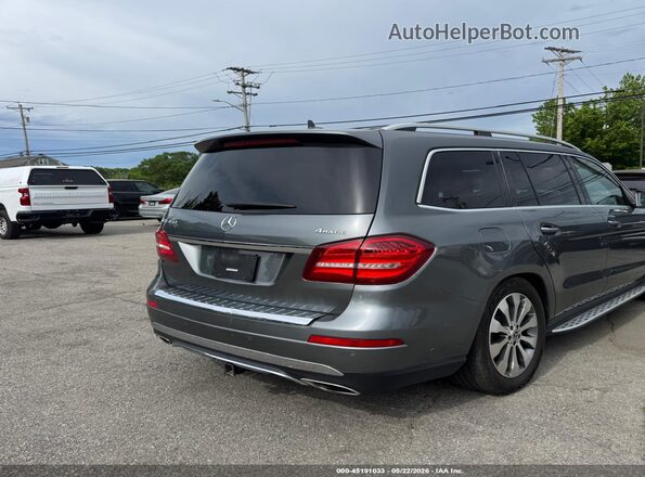 4JGDF6EE4KB231672 2019 MERCEDES-BENZ GLS 450 Gray Tył prawy
