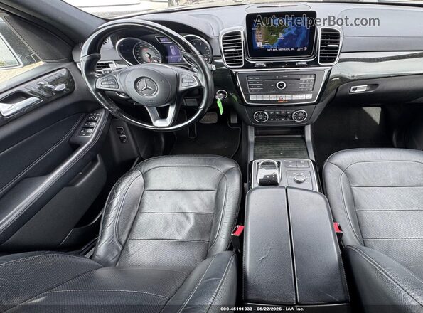 4JGDF6EE4KB231672 2019 MERCEDES-BENZ GLS 450 Gray Widok naklejki z numerem VIN