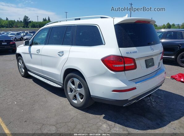 4JGDF6EE4KB241344 2019 MERCEDES-BENZ GLS 450 White Tył lewy
