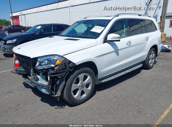 4JGDF6EE4KB241344 2019 MERCEDES-BENZ GLS 450 White Przód lewy