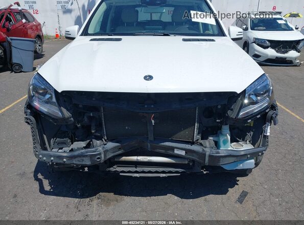 4JGDF6EE4KB241344 2019 MERCEDES-BENZ GLS 450 White Widok z przodu