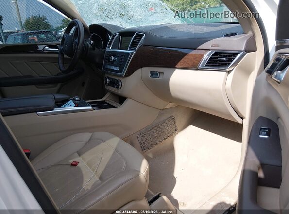 4JGDF6EE5GA647839 2016 MERCEDES-BENZ GL 450 White წინა სალონის ხედი