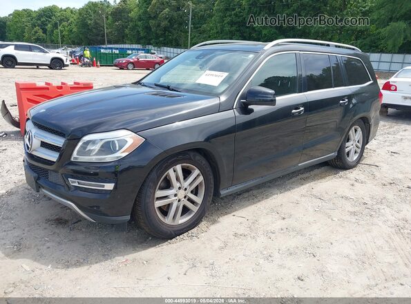 4JGDF6EE5GA664172 2016 MERCEDES-BENZ GL 450 Черный Передняя левая четверть