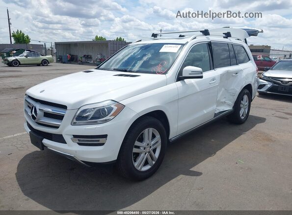 4JGDF6EE5GA671512 2016 MERCEDES-BENZ GL 450 White Przód lewy
