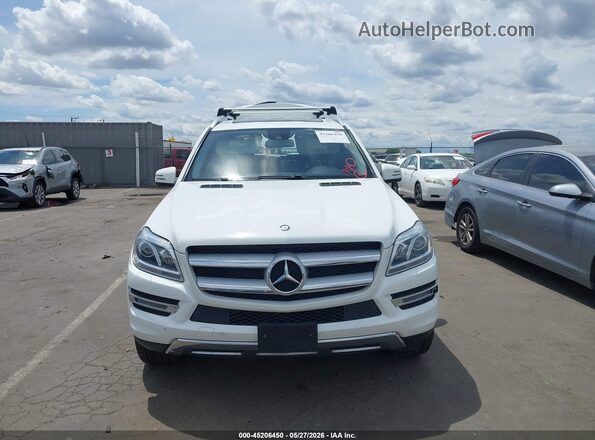4JGDF6EE5GA671512 2016 MERCEDES-BENZ GL 450 White Widok zestawu wskaźników