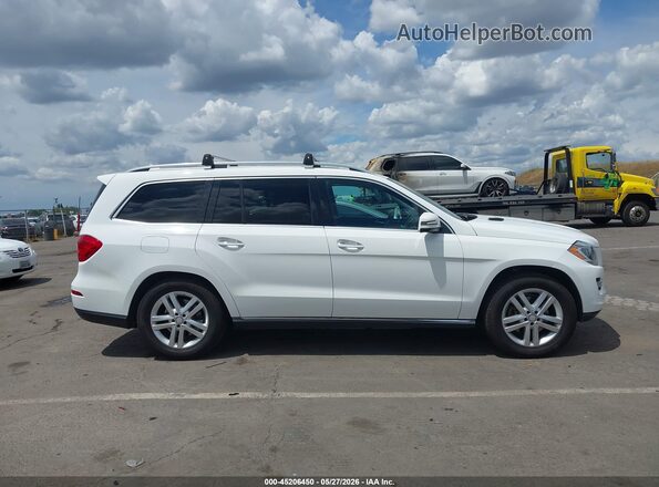 4JGDF6EE5GA671512 2016 MERCEDES-BENZ GL 450 White Widok wnętrza z tyłu