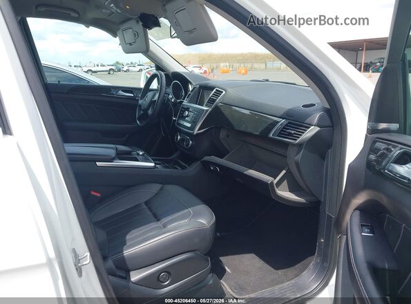 4JGDF6EE5GA671512 2016 MERCEDES-BENZ GL 450 White Widok wnętrza z przodu