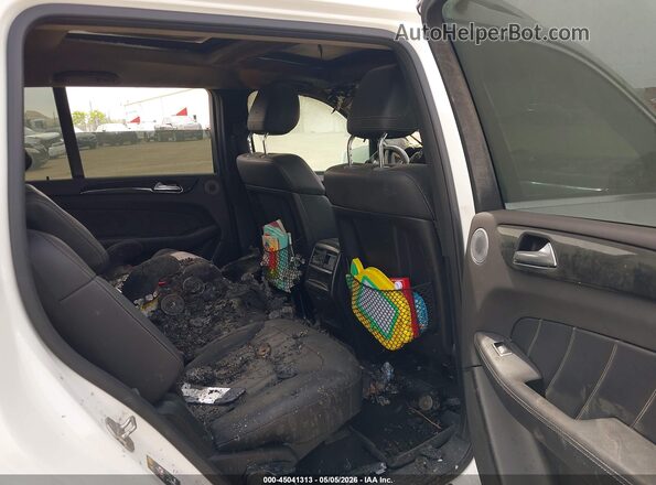 4JGDF6EE5GA682333 2016 MERCEDES-BENZ GL 450 White Widok naklejki z numerem VIN