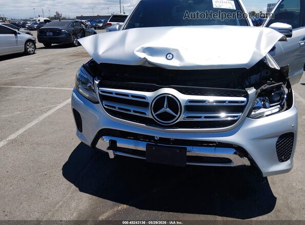4JGDF6EE5HA869640 2017 MERCEDES-BENZ GLS 450 Silver Widok z przodu
