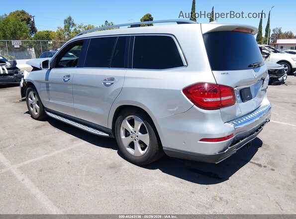 4JGDF6EE5HA869640 2017 MERCEDES-BENZ GLS 450 Silver Tył lewy