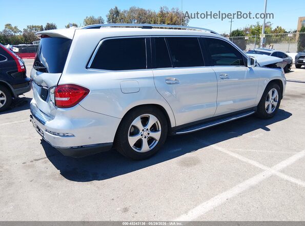 4JGDF6EE5HA869640 2017 MERCEDES-BENZ GLS 450 Silver Tył prawy