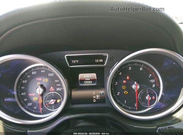 4JGDF6EE5HA869640 2017 MERCEDES-BENZ GLS 450 Silver Widok tylnych siedzeń