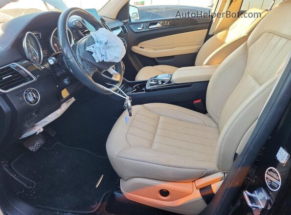 4JGDF6EE5KB220227 2019 MERCEDES-BENZ GLS Black Front interior view