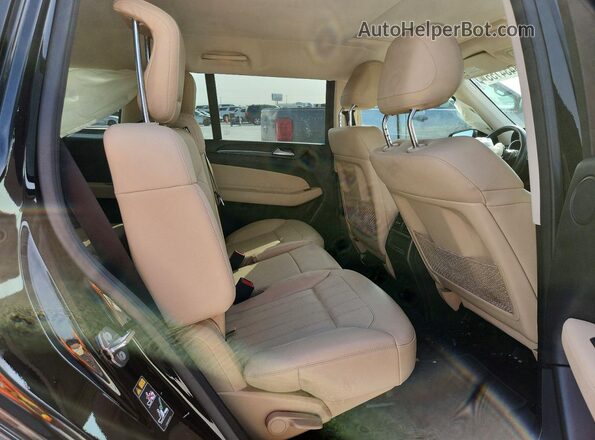 4JGDF6EE5KB220227 2019 MERCEDES-BENZ GLS Black Rear interior view